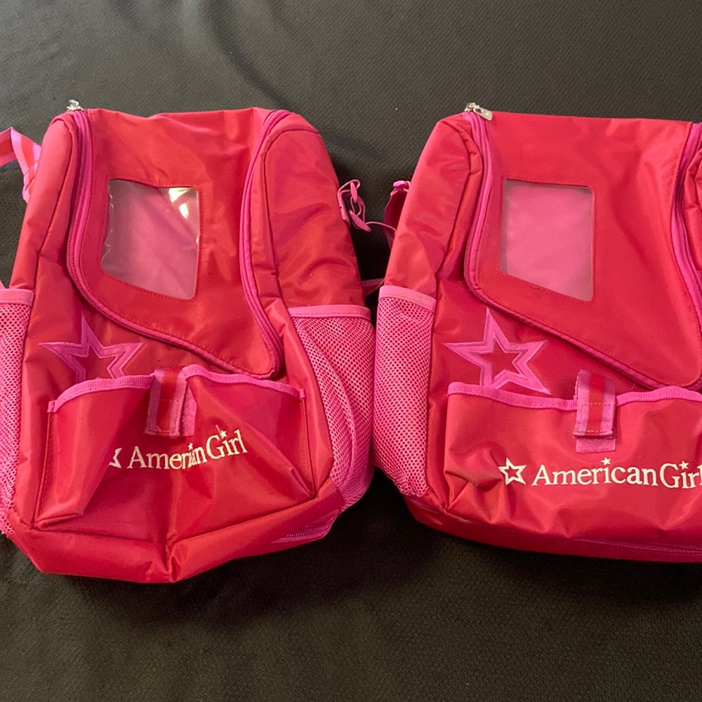 American Girl Doll Bags to carry your dolls. Preowned.